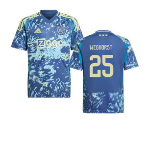2024-2025 Ajax Away Shirt (Kids) (Weghorst 25)