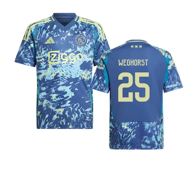 2024-2025 Ajax Away Shirt (Kids) (Weghorst 25)