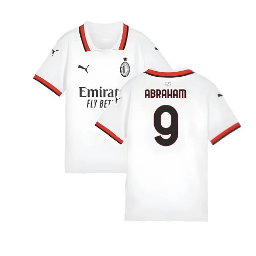 2024-2025 AC Milan Away Shirt (Kids) (Abraham 9)