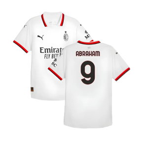 2024-2025 AC Milan Away Authentic Shirt (Abraham 9)