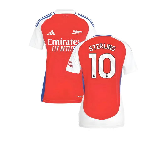 2024-2025 Arsenal Home Shirt (Womens) (Sterling 10)