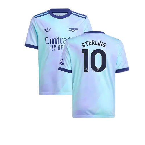2024-2025 Arsenal Third Shirt (Kids) (Sterling 10)