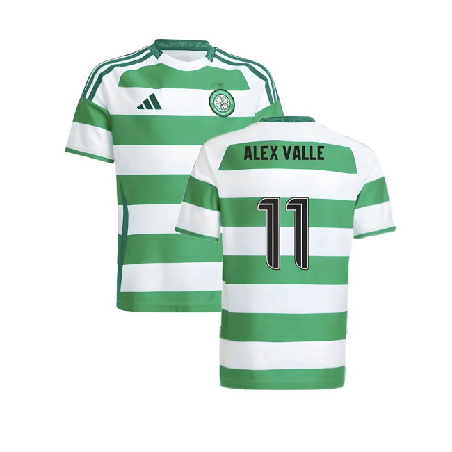 2024-2025 Celtic Home Shirt (Kids) (Alex Valle 11)