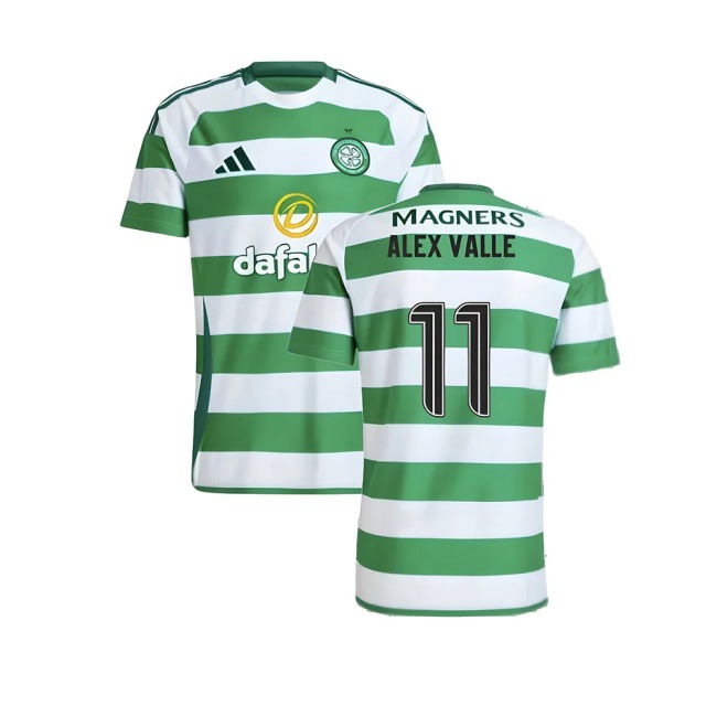 2024-2025 Celtic Home Shirt (Alex Valle 11)