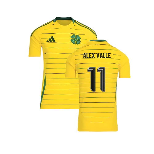 2024-2025 Celtic Away Shirt (No Sponsor) (Alex Valle 11)