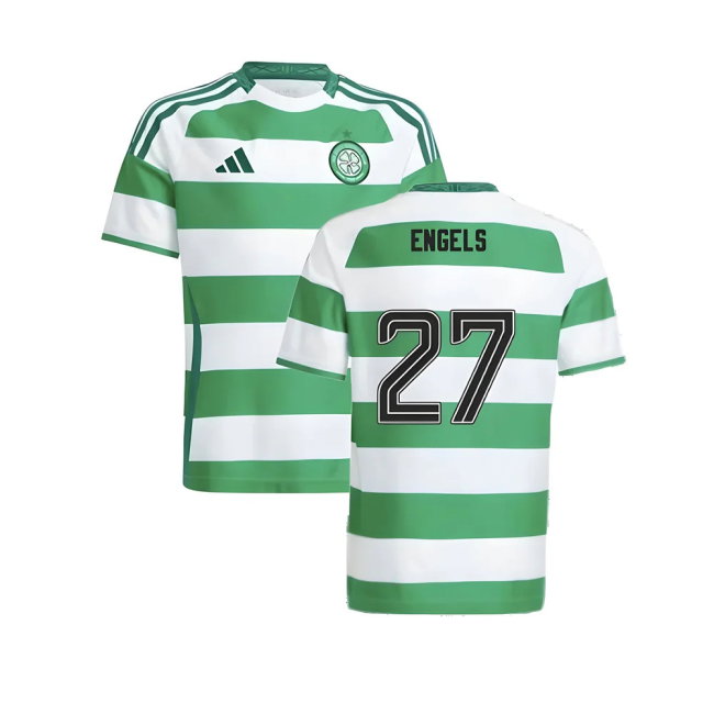 2024-2025 Celtic Home Shirt (Kids) (Engels 27)