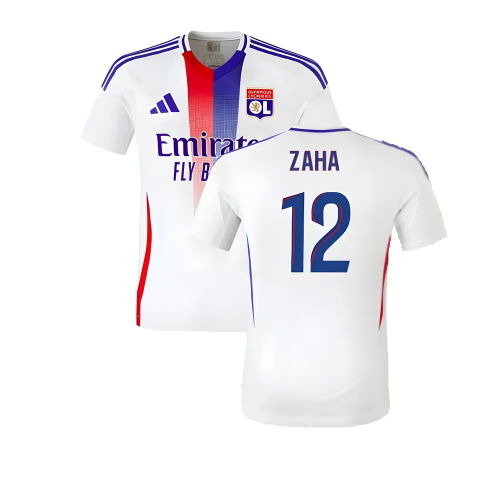2024-2025 Olympique Lyon Home Shirt (Zaha 12)