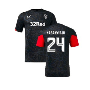 2024-2025 Rangers Third Matchday Tee (Black) (Kasanwirjo 24)