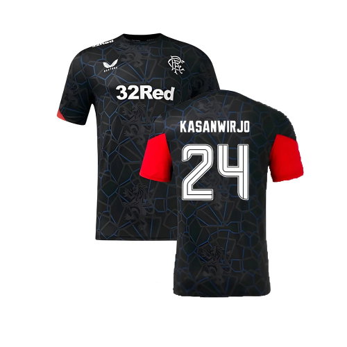 2024-2025 Rangers Third Matchday Tee (Black) (Kasanwirjo 24)
