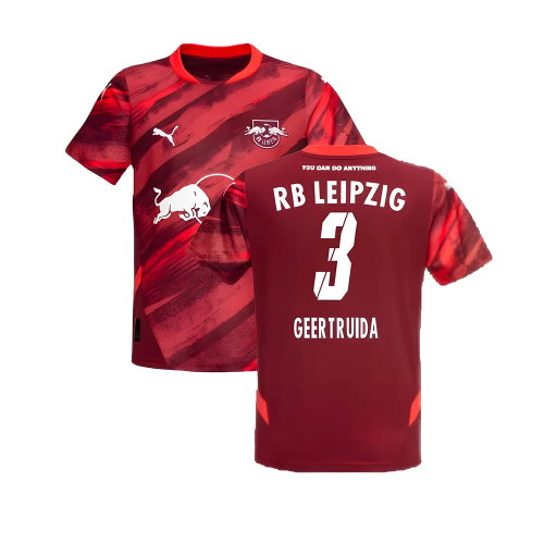 2024-2025 Red Bull Leipzig Away Shirt (Kids) (Geertruida 3)