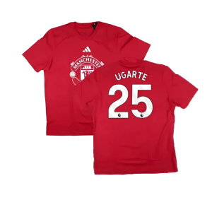 2024-2025 Man Utd DNA Graphic Tee (Red) (Ugarte 25)
