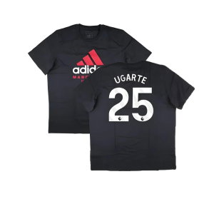 2024-2025 Man Utd Seasonal Graphic Tee (Night Grey) (Ugarte 25)