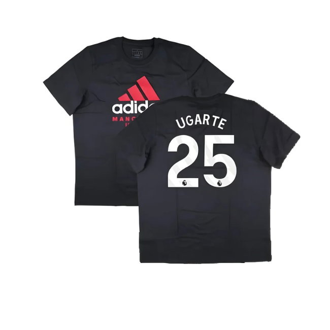 2024-2025 Man Utd Seasonal Graphic Tee (Night Grey) (Ugarte 25)