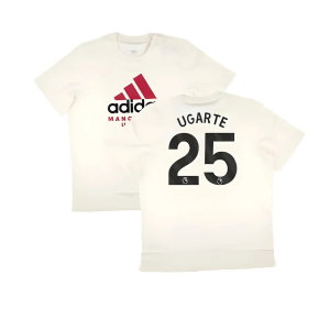 2024-2025 Man Utd SZN Graphic Tee (Cream White) (Ugarte 25)