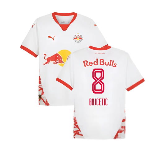 2024-2025 Red Bull Salzburg Home Shirt (Bajcetic 8)