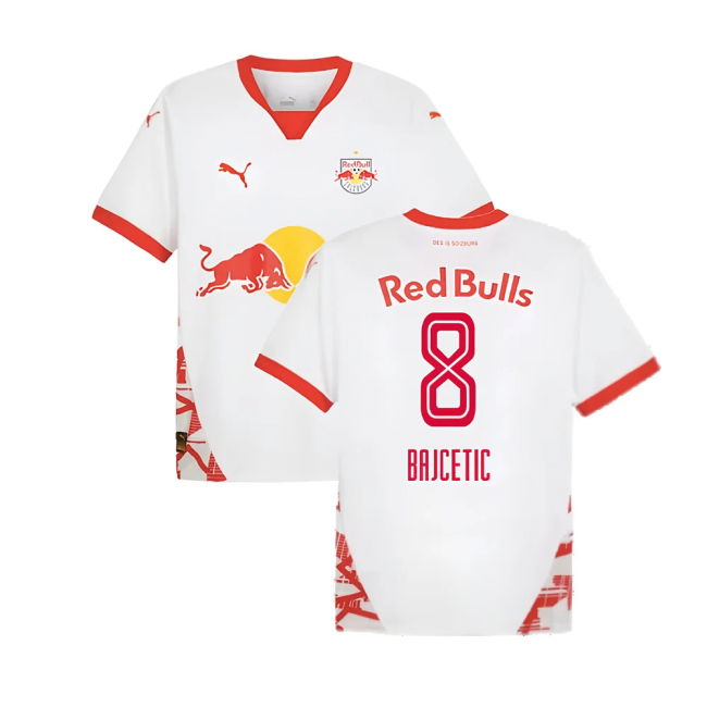 2024-2025 Red Bull Salzburg Home Shirt (Bajcetic 8)