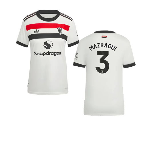2024-2025 Man Utd Authentic Third Shirt (Womens) (Mazraoui 3)