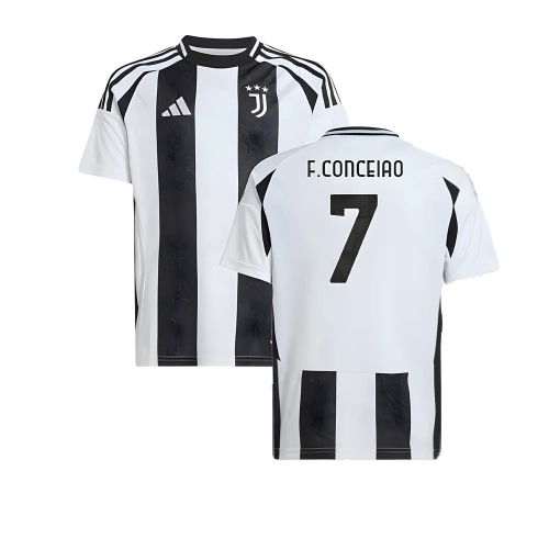 2024-2025 Juventus Home Shirt (Kids) (F.Conceiao 7)