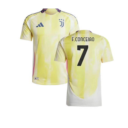 2024-2025 Juventus Authentic Away Shirt (F.Conceiao 7)
