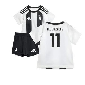 2024-2025 Juventus Home Baby Kit (N.Gonzalez 11)