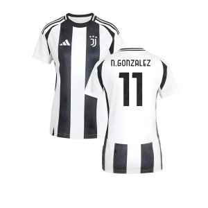 2024-2025 Juventus Home Shirt (Womens) (N.Gonzalez 11)
