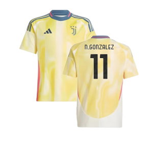 2024-2025 Juventus Away Shirt (Kids) (N.Gonzalez 11)