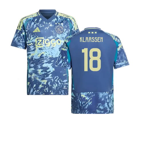 2024-2025 Ajax Away Shirt (Kids) (Klaassen 18) 2024-2025 Ajax Away Shirt (Kids) (Klaassen 18)