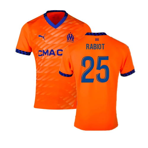 2024-2025 Marseille Third Shirt (Rabiot 25)