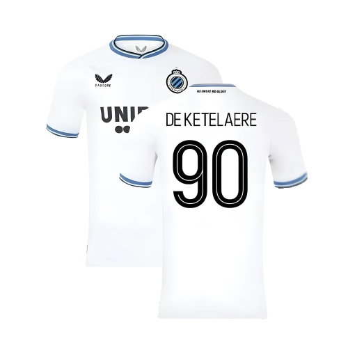 2024-2025 Club Brugge Away Shirt (De Ketelaere 90)