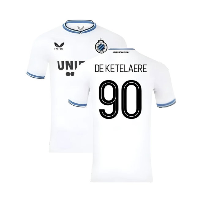 2024-2025 Club Brugge Away Shirt (De Ketelaere 90)