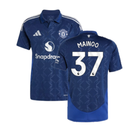 2024-2025 Man Utd Away Shirt (Mainoo 37) [IU1390-428933] - Uksoccershop