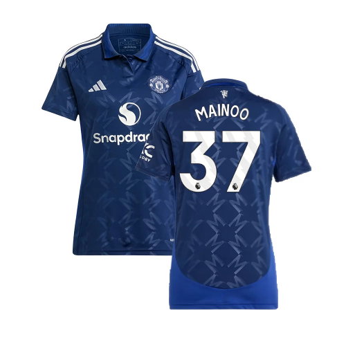 2024-2025 Man Utd Away Shirt (Womens) (Mainoo 37)