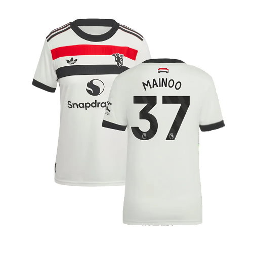 2024-2025 Man Utd Authentic Third Shirt (Womens) (Mainoo 37)