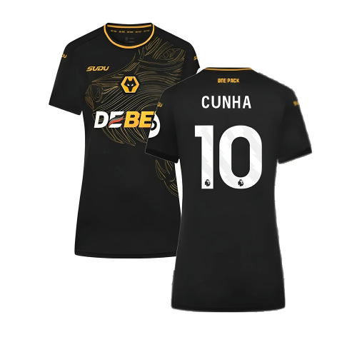 2024-2025 Wolves Away Shirt - Womens (Cunha 10) 2024-2025 Wolves Away Shirt - Womens (Cunha 10)