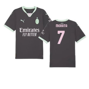 2024-2025 AC Milan Third Shirt (Morata 7)
