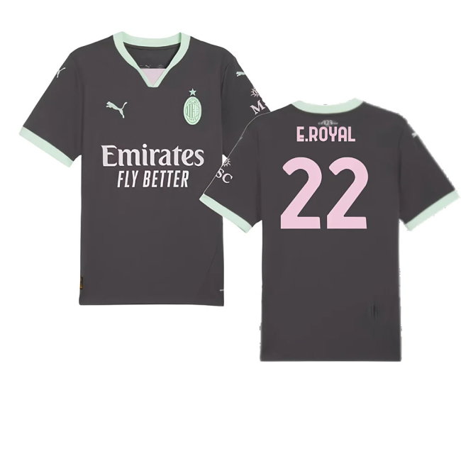 2024-2025 AC Milan Third Shirt (E.Royal 22)