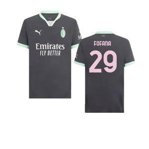 2024-2025 AC Milan Third Authentic Shirt (Fofana 29)
