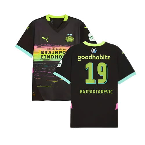 2024-2025 PSV Eindhoven Away Shirt (Bajraktarevic 19)