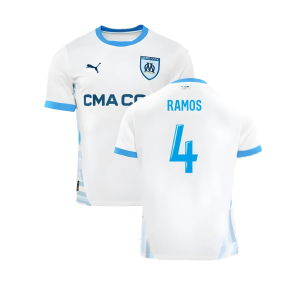 2024-2025 Marseille Home Shirt (Womens) (Ramos 4)