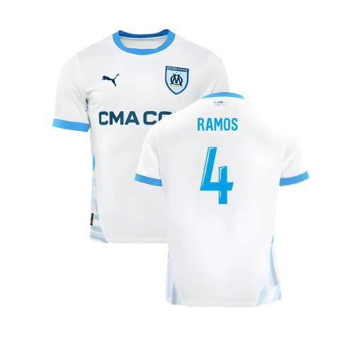 2024-2025 Marseille Home Shirt (Womens) (Ramos 4)