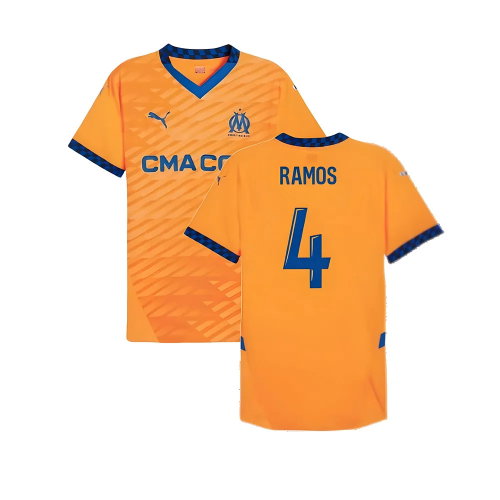 2024-2025 Marseille Third Authentic Shirt (Ramos 4)