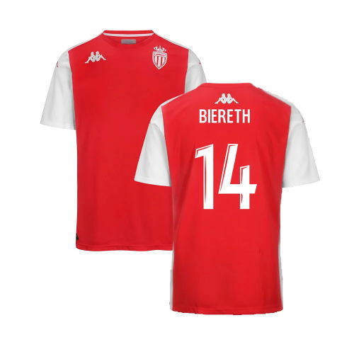 2024-2025 AS Monaco Player Training Shirt (Red) (Biereth 14)