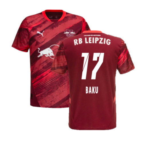 2024-2025 Red Bull Leipzig Away Shirt (Baku 17)