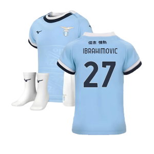 2024-2025 Lazio Home Infant Mini Kit (Ibrahimovic 27)