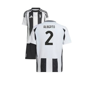 2024-2025 Juventus Home Mini Kit (Alberto 2)
