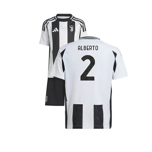 2024-2025 Juventus Home Mini Kit (Alberto 2)