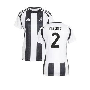 2024-2025 Juventus Home Shirt (Womens) (Alberto 2)