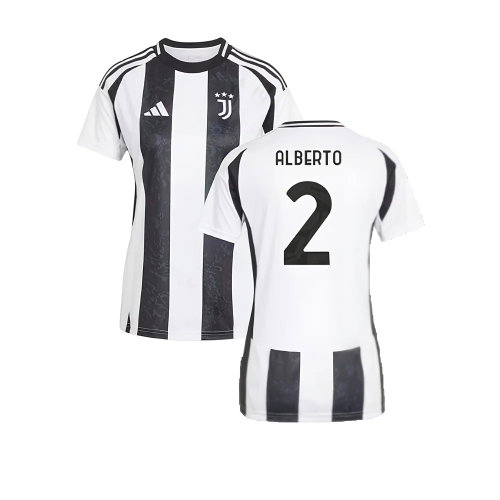 2024-2025 Juventus Home Shirt (Womens) (Alberto 2)