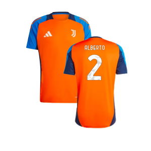2024-2025 Juventus Training Jersey (Orange) (Alberto 2)