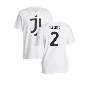 2024-2025 Juventus DNA Graphic Tee (White) (Alberto 2)